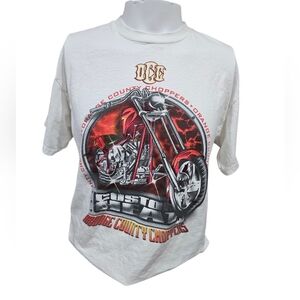 Vintage Orange County‎ Choppers “Custom Heat” Graphic Tee Size Large